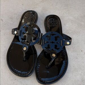 Tory Burch sandals size 6 Black Patent
